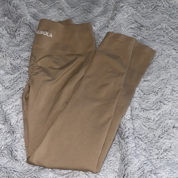 AUROLA Workout Leggings Seamless Scrunch Tights Tummy Control Gym Fitness NWOT. - Picture 9 of 12